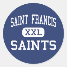 Saint Francis - Saints - Junior - Saint Francis Round Sticker
