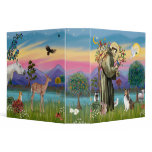Saint Francis - Sheltie (L3) 3 Ring Binder