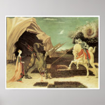 Saint George and the Dragon, 1456-60 Print