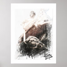 Saint George and the Dragron Print