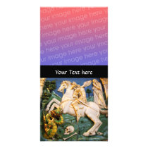 Saint George,Dragon and Princess Personalized Photo Card