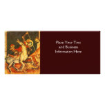 Saint George's Battle with the Dragon Rack Card Design