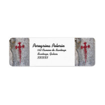 Saint James Cross Address Labels labels