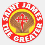 Saint James the Greater Stickers