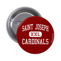 Saint Joseph - Cardinals - Middle - Appleton Button