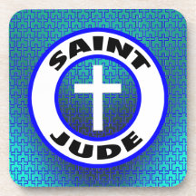Saint Jude Drink Coasters