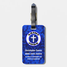 Saint Jude Luggage Tag