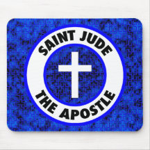 Saint Jude the Apostle Mousepads