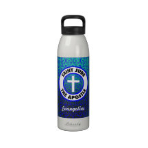 Saint Jude the Apostle Reusable Water Bottles