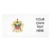 Saint_Kitts and Nevis Coat of Arms Photo Greeting Card