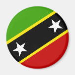 Saint Kitts And Nevis Flag Fridge Magnet