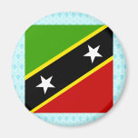 Saint Kitts And Nevis High quality Flag Fridge Magnet