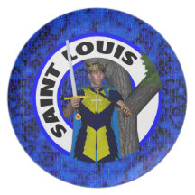 Saint Louis IX Party Plates