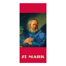 Saint Mark – Portrait of an Evangelist Custom Rack Card