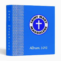 Saint Mary Magdalene 3 Ring Binder