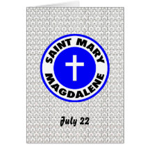 Saint Mary Magdalene Greeting Cards
