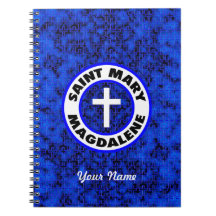 Saint Mary Magdalene Spiral Note Book