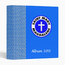Saint Mary Magdalene Vinyl Binders