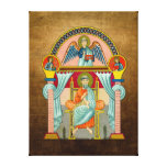 Saint Matthew 6th Century Icon Stretched Canvas Prints