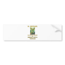 SAINT MICHAEL BUMPER STICKERS
