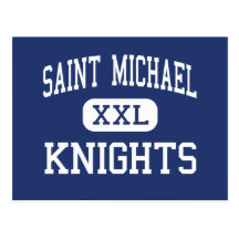 Saint Michael - Knights - High - Albertville Postcards