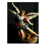 Saint Michael & Prayer Angel Postcard