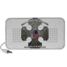 Saint Michael the Archangel Notebook Speakers