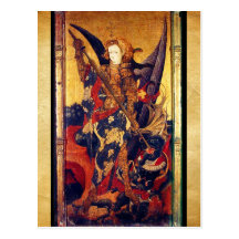 Saint Michael Vanquishing the Devil Postcards