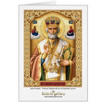 Saint Nicholas - Greeting card