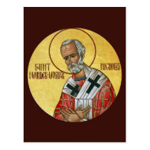 Saint Nicholas the Wonder-worker Prayer Card Post Card
