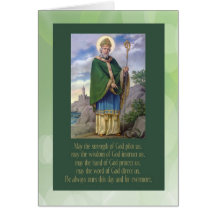 Saint Patrick Vintage card