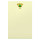 SAINT PATRICK'S CELTIC HEART,SHAMROCK CUSTOM STATIONERY