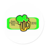 Saint Patricks Day 2010 stickers