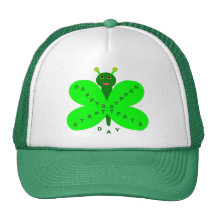 Saint Patricks Day Butterfly Hat