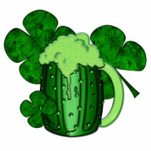 Saint Patrick's Day Green Beer Photo Sculpture