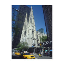 saint patrick's taxi postcard