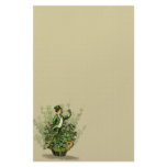 Saint Patty's Day Gent- Stationary- No Lines Custom Stationery