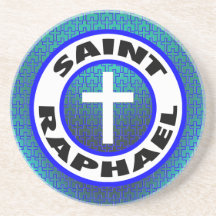 Saint Raphael Drink Coaster