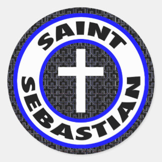 Saint Sebastian Stickers, Saint Sebastian Custom Sticker Designs