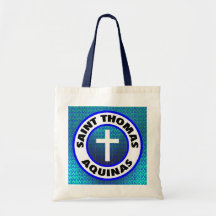Saint Thomas Aquinas Canvas Bag
