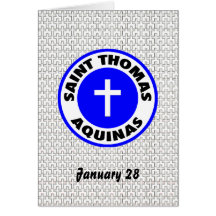 Saint Thomas Aquinas Cards