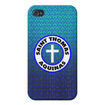 Saint Thomas Aquinas iPhone 4 Covers