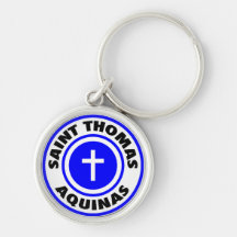 Saint Thomas Aquinas Keychain