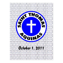 Saint Thomas Aquinas Postcard