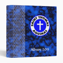 Saint Thomas Aquinas Vinyl Binders