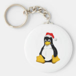 Saint Tux Keychains