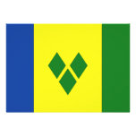 Saint Vincent Flag Invitation