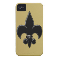 Saints Fleur De Lis Iphone 4 Cases