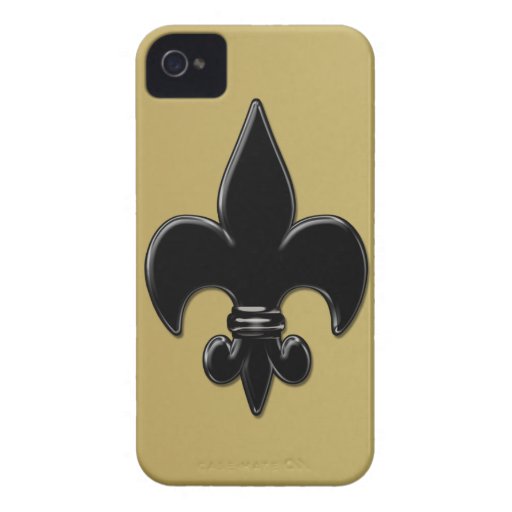 Saints Fleur De Lis iPhone 4 Cases