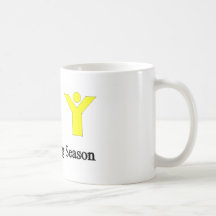 Saison "de chasse de canard" tasse à café